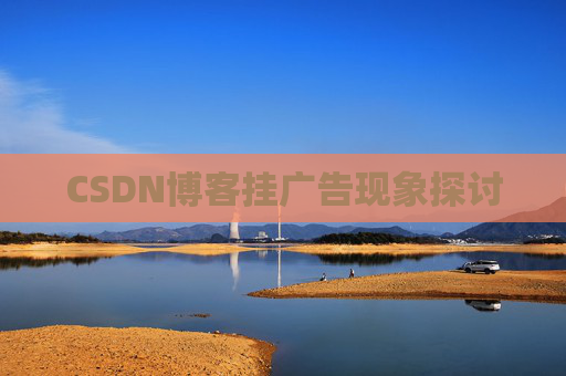 CSDN博客挂广告现象探讨